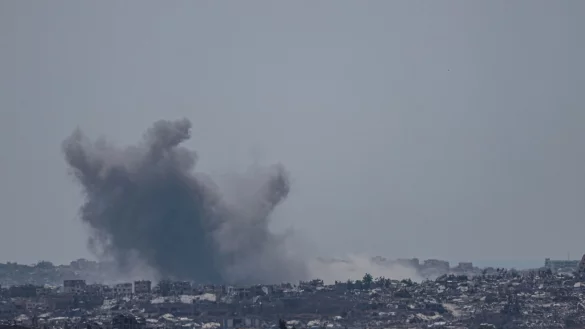 Israel soll erneut ein Ziel im Gazastreifen angegriffen haben. (Archivbild) - © Saeed Qaq/ZUMA Press Wire/dpa