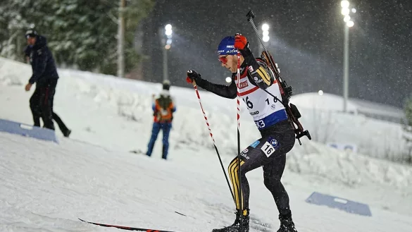 Justus Strelow k&auml;mpft bis zum Schluss und muss sich doch geschlagen geben. (Archivbild) - &copy; Bj&ouml;rn Larsson Rosvall/TT News Agency/AP/dpa