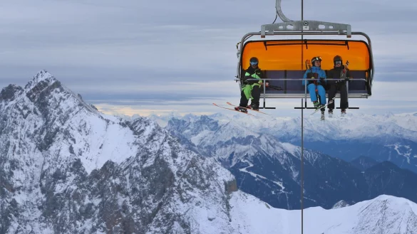 Bald startet der Skibetrieb auch an der Zugspitze. (Archivfoto) - &copy; Karl-Josef Hildenbrand/dpa