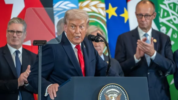 Im Gaza-Konflikt stehen erneut harte Verhandlungen bevor. - © Michael Kappeler/dpa