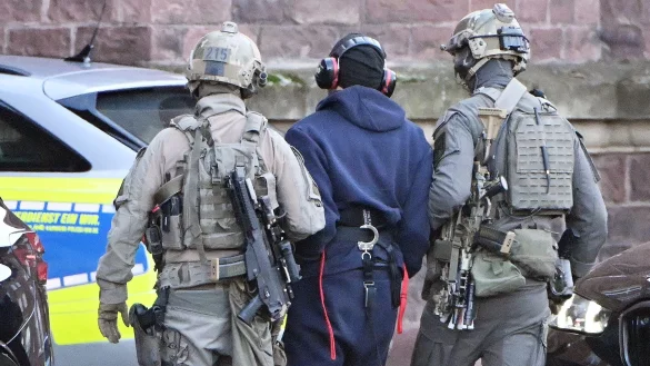 Die Bundesanwaltschaft wirft ihm verfassungsfeindliche Sabotage vor. - © Uli Deck/dpa