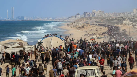 Im Gazastreifen schweigen seit Freitagmittag die Waffen. - © Rizek Abdeljawad/XinHua/dpa