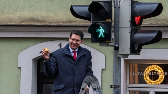 Die Bratwurst ist den Coburgern heilig. - &copy; Constantin Hirsch/Stadt Coburg/dpa