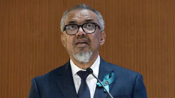 WHO-Chef Tedros: «Impfstoffe verursachen keinen Autismus.» - © Magali Girardin/KEYSTONE/dpa