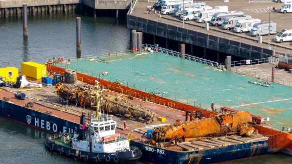 Experten haben das U-Boot untersucht und zerlegt. (Archivbild) - © Sina Schuldt/dpa