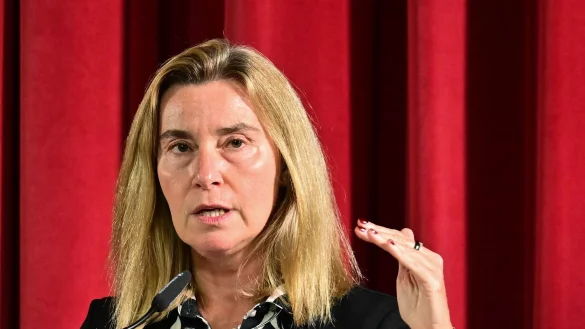 Mittlerweile arbeitet Federica Mogherini, ehemalige EU-Außenbeauftragte, am Europakolleg in Belgien. (Archivbild) - © Sebastian Christoph Gollnow/dpa