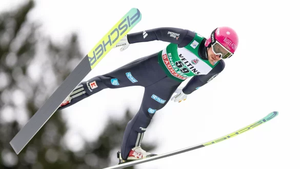 Gut in Form: Felix Hoffmann hatte bereits die Qualifikation von Engelberg gewonnen. - &copy; Philipp Schmidli/KEYSTONE/dpa