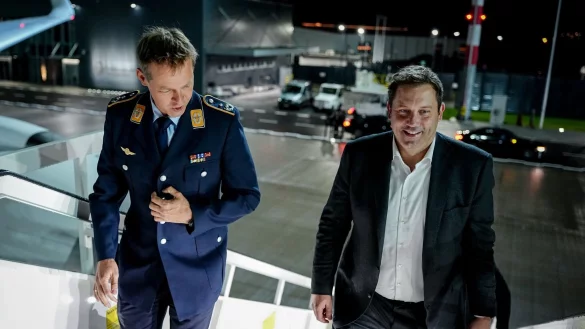 Finanzminister Klingbeil stellt deutsche Hilfen f&uuml;r den Wiederaufbau im Gazastreifen in Aussicht. - &copy; Kay Nietfeld/dpa