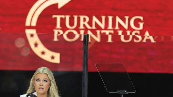 Kirks Organisation unterst&uuml;tzt eine Pr&auml;sidentenkandidatur von JD Vance. (Archivbild) - &copy; Ross D. Franklin/AP/dpa