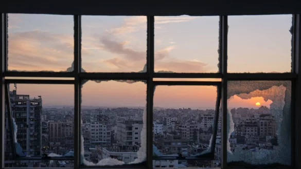 Hilfsorganisationen f&uuml;rchten um ihren Einsatz im Gazastreifen. - &copy; Abdel Kareem Hana/AP/dpa