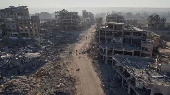 Bislang hält die Waffenruhe im Gazastreifen. (Archivbild) - © Uncredited/AP/dpa