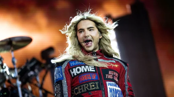 Bill Kaulitz darf bald in der ARD als Partyplaner bei einem Krimi-Dinner schalten und walten. (Archivfoto) - &copy; Fabian Sommer/dpa