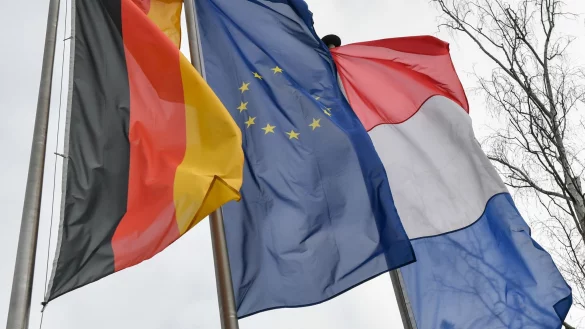 Der Handel zwischen Frankreich und Deutschland bleibt robust (Archivbild). - &copy; Jens Kalaene/dpa-Zentralbild/dpa