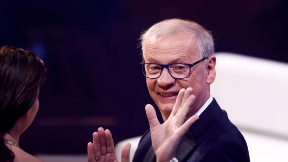 Auch Günther Jauch hört bei «Denn sie wissen nicht, was passiert» auf. - © Rolf Vennenbernd/dpa