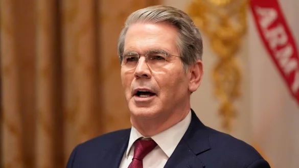 US-Finanzminister Scott Bessent teilte keine Details zu den geplanten Sanktionen mit. (Archivbild) - &copy; Alex Brandon/AP/dpa