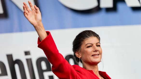 Sahra Wagenknecht hat bisher offen gelassen, ob sie als Chefin der nach ihr benannten Partei weitermachen m&ouml;chte. (Archivbild) - &copy; Fabian Sommer/dpa