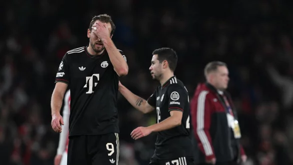 So enden Serien: Der FC Bayern verlor nach 18 Spielen ohne Niederlage verdient beim FC Arsenal. - © Sven Hoppe/dpa