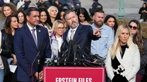 Das Justizministerium erntet Kritik nach der Ver&ouml;ffentlichung von Epstein-Akten (Archivbild). - &copy; J. Scott Applewhite/AP/dpa