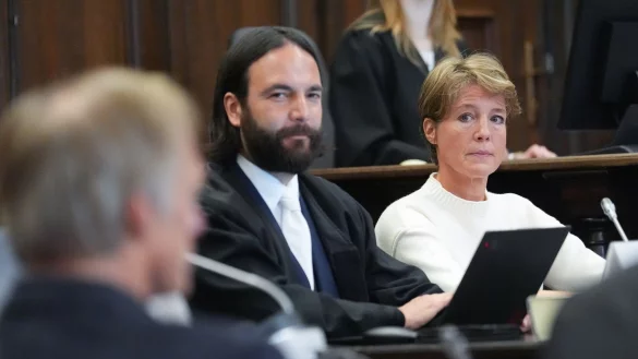 Was die Aussage eines mutma&szlig;lichen Entf&uuml;hrers der Block-Kinder bei der Staatsanwaltschaft f&uuml;r den Prozess gegen die Mutter bedeutet, ist noch unklar. (Archivbild) - &copy; Marcus Brandt/Pool dpa/dpa