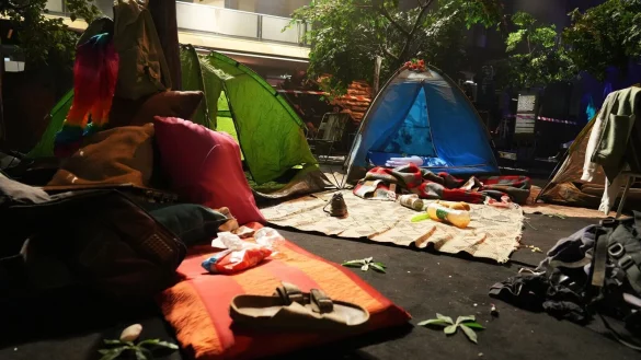 Die Ausstellung war zuvor schon in anderen St&auml;dten zu sehen. - &copy; Manuel Genolet/dpa