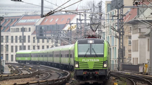 Flixtrain hat im deutschen Bahnnetz viel vor. - &copy; Soeren Stache/dpa