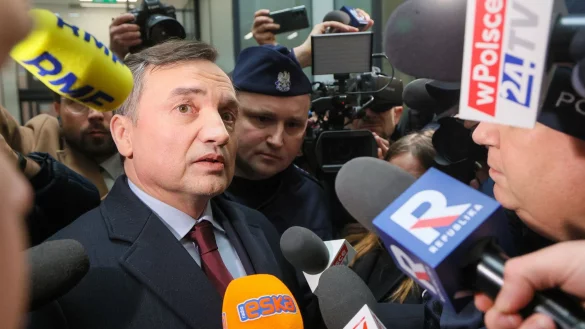 Polens fr&uuml;herer Justizminister Zbigniew Ziobro, den die Staatsanwaltschaft festnehmen will. (Archivbild) - &copy; Rafal Guz/PAP/dpa