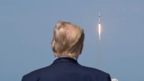 Der US-Pr&auml;sident hat eine neue Raumfahrt-Verordnung unterschrieben. (Archivfoto) - &copy; Alex Brandon/AP/dpa