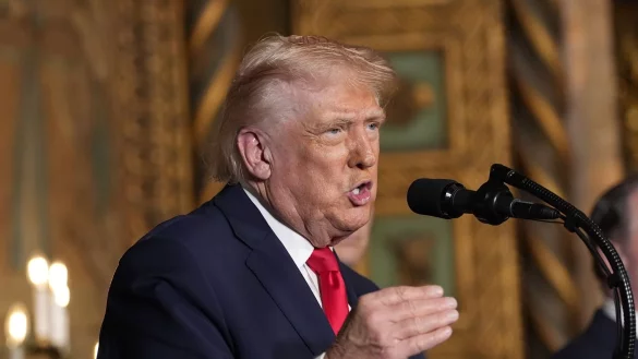 Trump will das &Ouml;l behalten. - &copy; Alex Brandon/AP/dpa