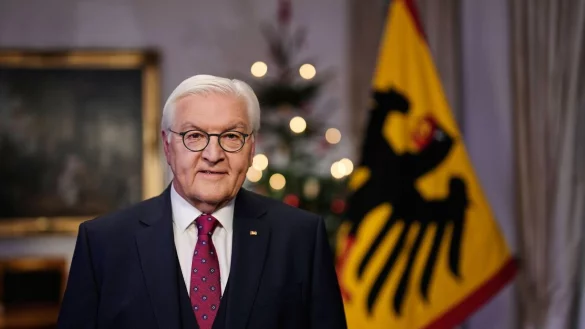 &laquo;Wir brauchen Mut, um immer wieder neu anzufangen&raquo;, sagte Bundespr&auml;sident Frank-Walter Steinmeier in seiner vorab ver&ouml;ffentlichten Weihnachtsansprache. - &copy; Markus Schreiber/Pool AP/dpa