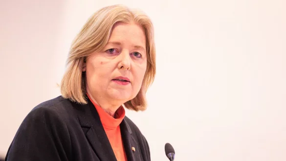 Bundesarbeitsminister B&auml;rbel Bas (SPD) hat l&auml;ngst einen Gesetzentwurf vorgelegt. (Archivfoto) - &copy; Carsten Koall/dpa