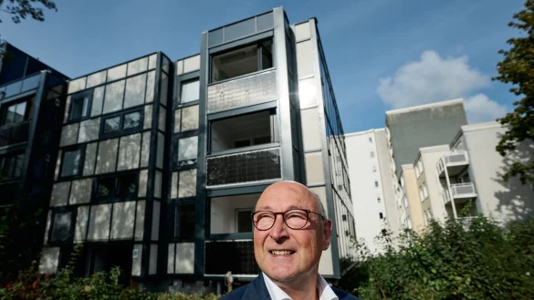 Vonovia-Chef Buch h&auml;lt die aktuellen Regeln der Mietpreisbremse f&uuml;r unsozial und fordert eine Reform. (Archivbild) - &copy; Bernd Thissen/dpa