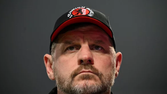 Steffen Baumgart erwartet von seinen Spielern bei Union Berlin eine gute Entwicklung (Archivbild). - &copy; Soeren Stache/dpa