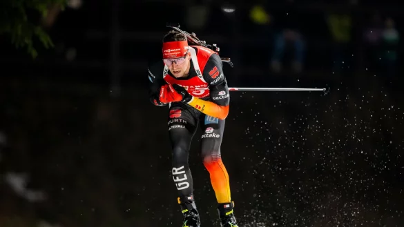 Philipp Nawrath zeigte eine starke Leistung. (Archivbild) - © Deml Ondøej/CTK/dpa