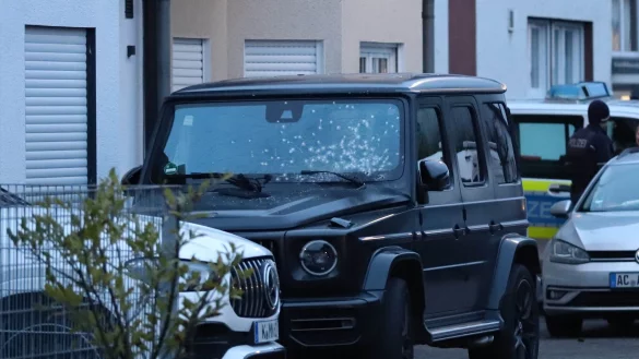 Die Polizei pr&uuml;ft m&ouml;gliche Bez&uuml;ge ins Rockermilieu. - &copy; Sascha Thelen/dpa