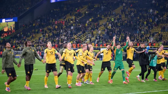 Der BVB hat derzeit viel Grund zur Freude. - &copy; Bernd Thissen/dpa