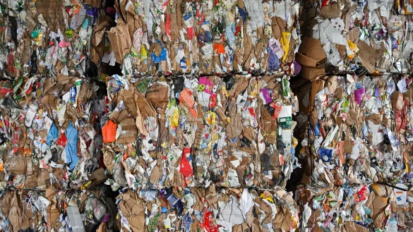 Aus altem Papier l&auml;sst sich neues machen. - &copy; Patrick Pleul/dpa-Zentralbild/ZB