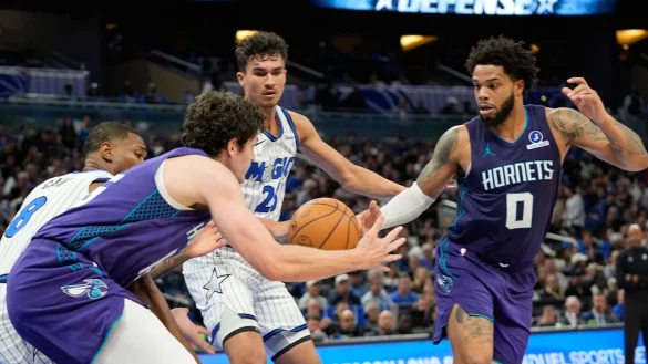 Tristan da Silva und die Orlando Magic hatten gegen die Charlotte Hornets das Nachsehen. - &copy; John Raoux/AP/dpa