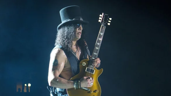 Kultgitarrist Slash ist mit seinem Konzertfilm &laquo;Live at the &laquo;S.E.R.P.E.N.T. Festival&raquo; f&uuml;r einen Tag im Kino zu sehen. - &copy; Kc Alfred/dpa