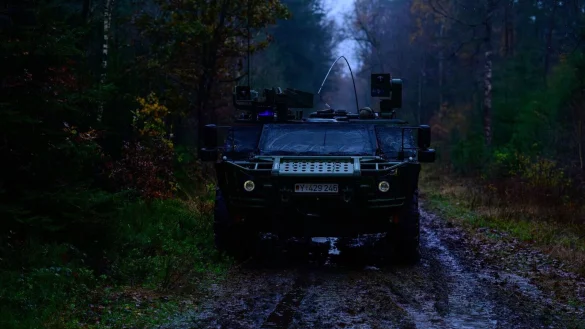 Ein Sp&auml;hwagen vom Typ Fennek. (Symbolbild) - &copy; Philipp Schulze/dpa