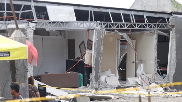 Das Beben ersch&uuml;tterte die s&uuml;dliche Provinz Davao Oriental. - &copy; Manman Dejeto/AP/dpa