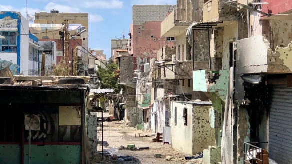 Der Libanon wirft Israel einen Angriff auf das Fl&uuml;chtlingslager Ain al-Hilwah vor. (Archivbild) - &copy; Ali Hashisho/XinHua/dpa