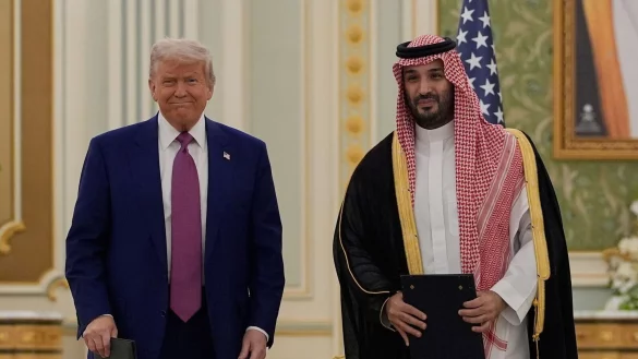 Nach dem Besuch von US-Pr&auml;sident Donald Trump in Saudi-Arabien im Mai ist der saudische Kronprinz Mohammed bin Salman zu Gast in Washington. (Archivbild) - &copy; Alex Brandon/AP/dpa