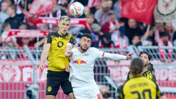 Nico Schlotterbeck ist zur&uuml;ck beim BVB und in der kommenden Woche auch in der Nationalmannschaft. - &copy; Bernd Thissen/dpa