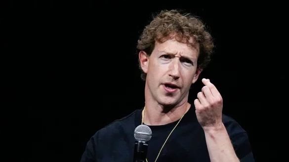 Meta-Chef Mark Zuckerberg hatte in Bezug auf die EU-Regeln von «institutionalisierter Zensur» gesprochen. (Archivbild) - © David Zalubowski/AP/dpa