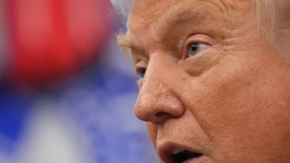 F&uuml;r US-Pr&auml;sident Trump ist der Fall Epstein noch nicht ausgestanden. (Archivbild) - &copy; Jacquelyn Martin/AP/dpa