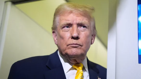 US-Pr&auml;sident Trump will eine Milliardensumme von der BBC einklagen. - &copy; Manuel Balce Ceneta/AP/dpa