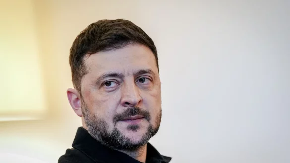 Selenskyj wird heute noch von Kanzler Friedrich Merz (CDU) empfangen. - &copy; Kay Nietfeld/dpa POOL/dpa