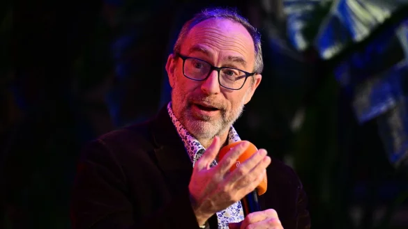 Wikipedia-Gr&uuml;nder Jimmy Wales hat ein Buch mit dem Titel &laquo;Trust&raquo; herausgebracht. - &copy; Sebastian Christoph Gollnow/dpa