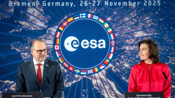 Die Esa bekommt für die kommenden drei Jahre deutlich mehr Geld. - © Sina Schuldt/dpa