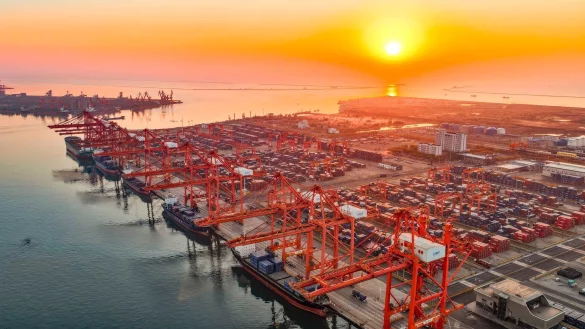 Chinas Industrie kommt nicht in Schwung. (Archivbild) - © Liu Mancang/XinHua/dpa